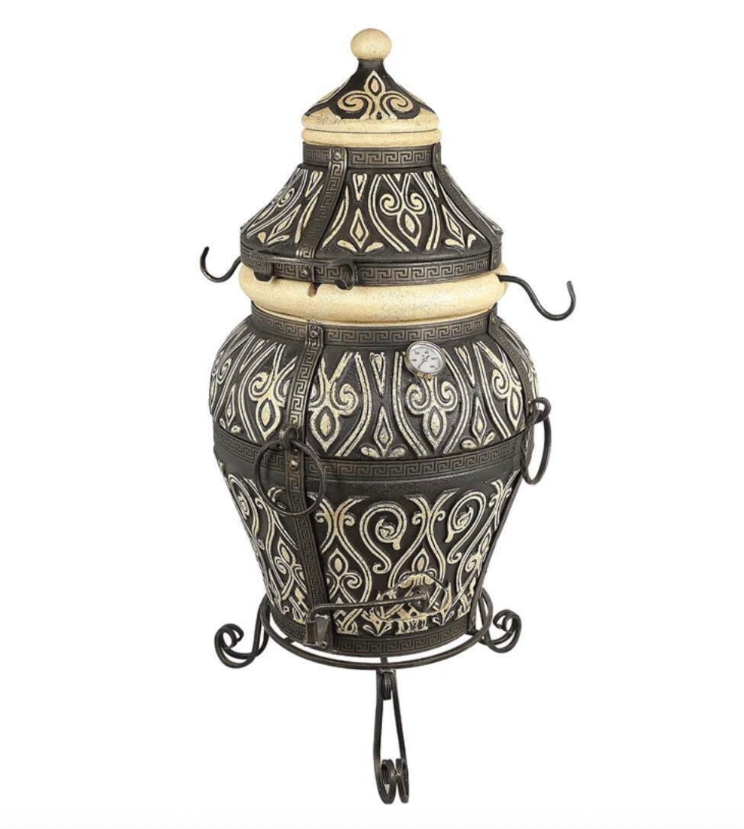 Tandyr Asia (XL) cu capac rabatabil