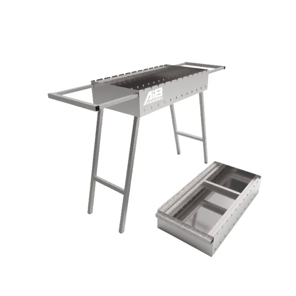 Mangal pliabil din inox AibGrill GoTur