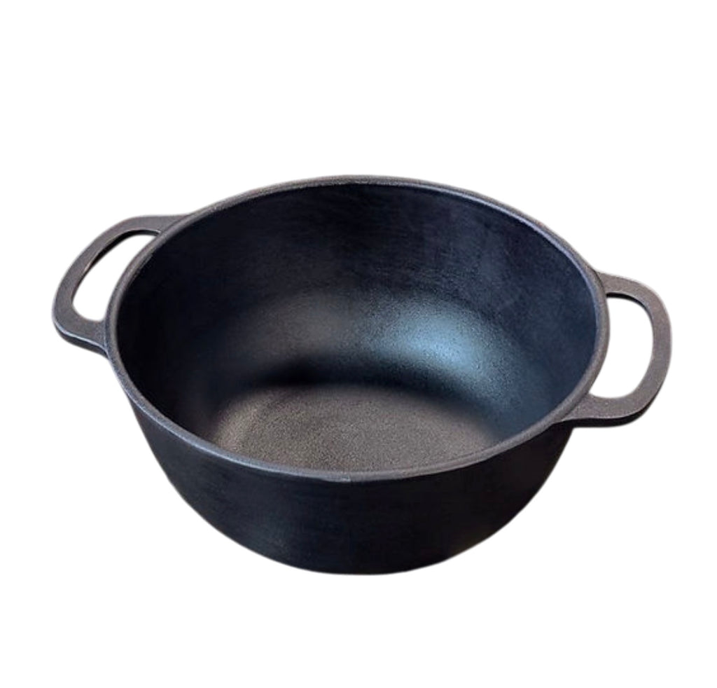 Ceaun din fontă cu capac din fontă – 4 L