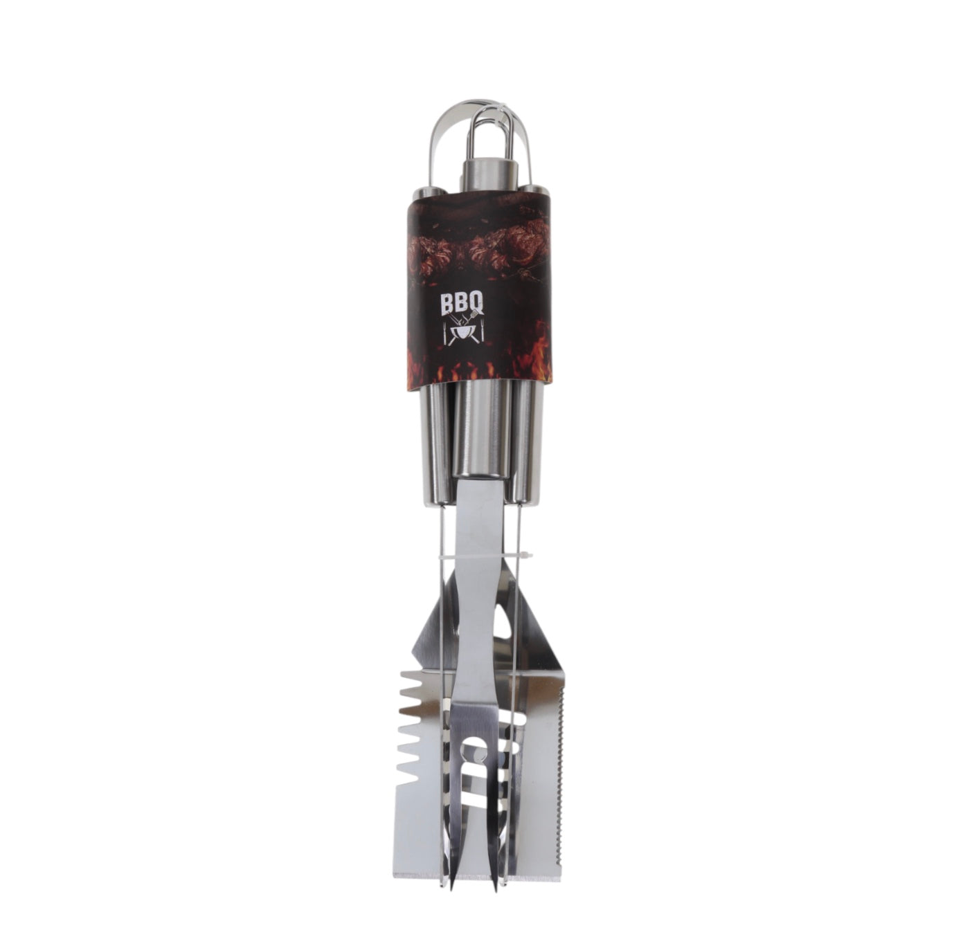 Set pentru barbecue – 3 piese din oțel inoxidabil