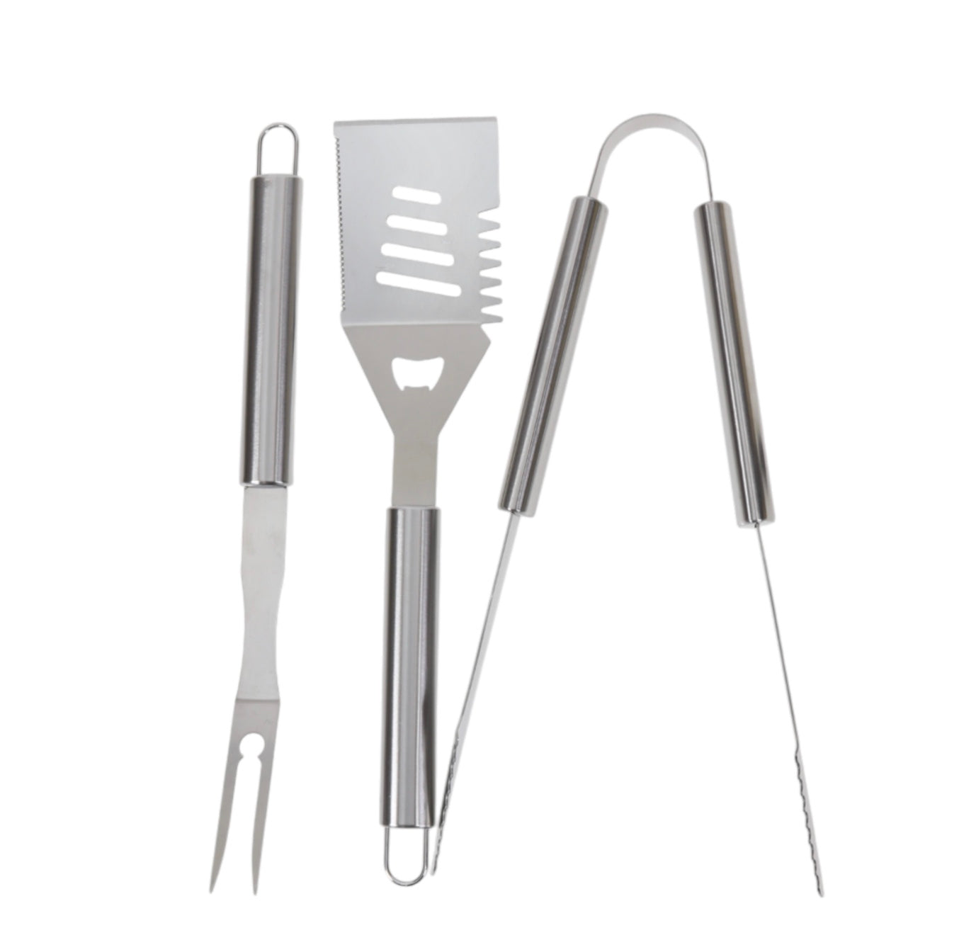 Set pentru barbecue – 3 piese din oțel inoxidabil