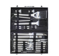 Set pentru barbecue din inox – 26 piese în valiză