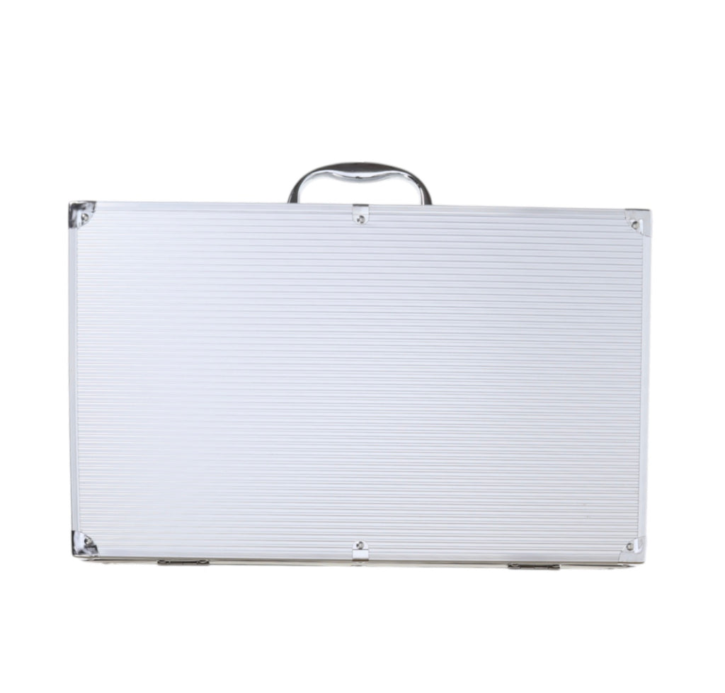 Set pentru barbecue din inox – 26 piese în valiză