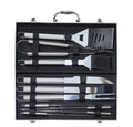 Set pentru barbecue din – 10 piese în husă metalică