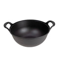 Kazan din fontă cu capac din lemn – 32 cm