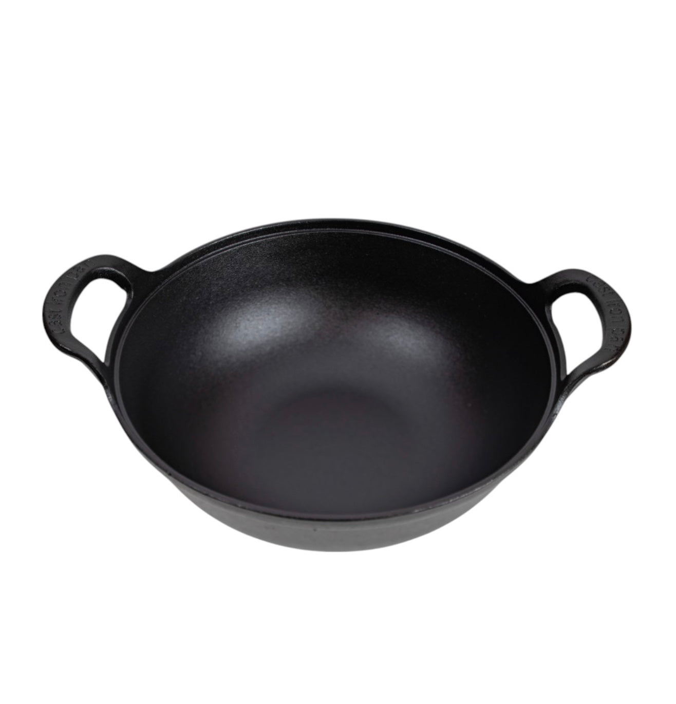 Kazan din fontă cu capac din lemn – 34 cm